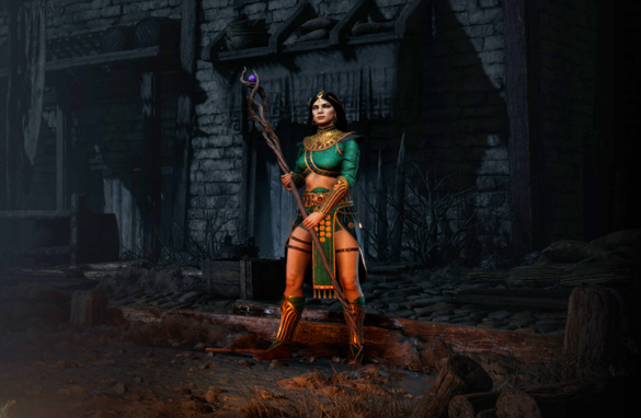 d2r Hydra Sorceress starter build guide
